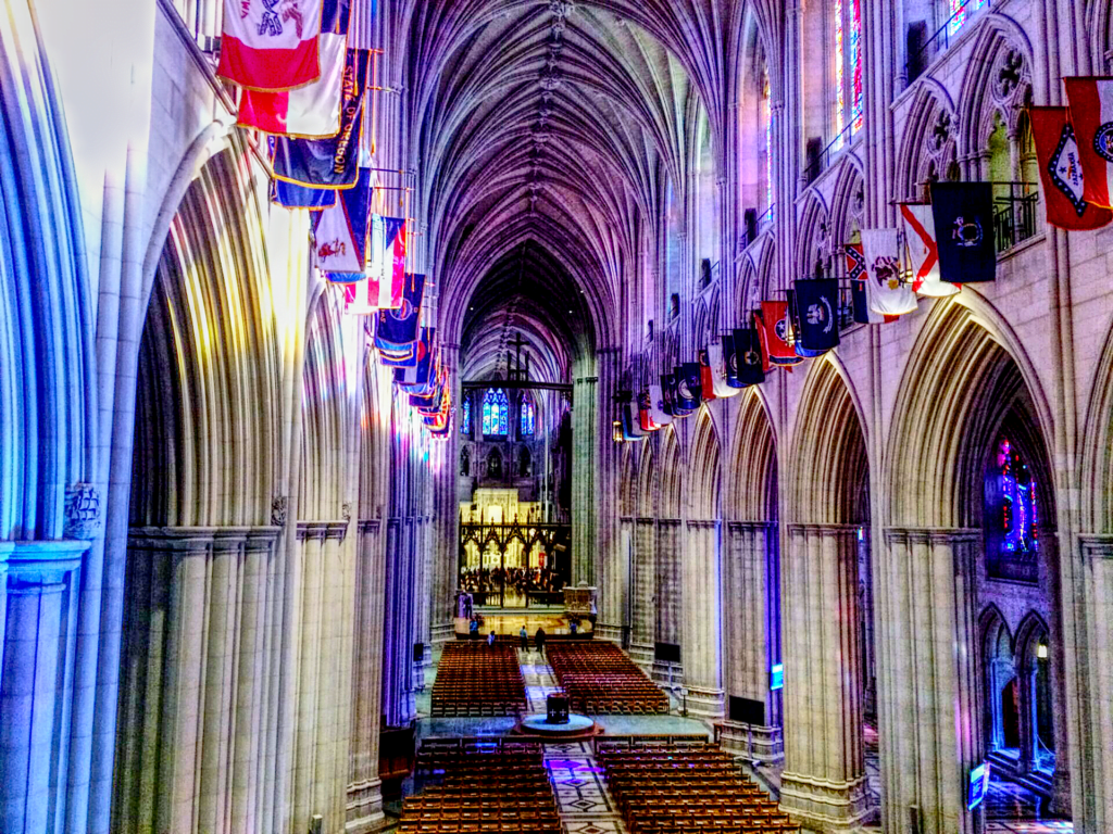 Nave of Washington National Cathedral