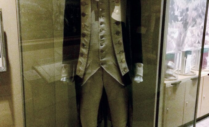 ワシントン大統領が着ていた軍服